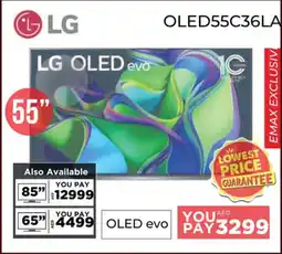 Emax LG OLED evo OLED55C36LA offer