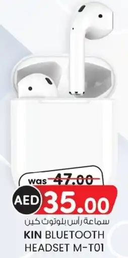 KM Trading Kin bluetooth headset M-TOI offer