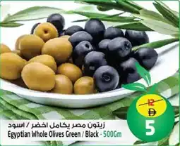 Safari Hypermarket Egyptian Whole Olives Green / Black offer