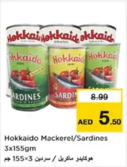 Nesto Hokkaido Mackerel / Sardines offer