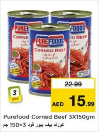 Nesto Purefood Corned Beef offer
