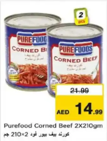 Nesto Purefood Corned Beef offer