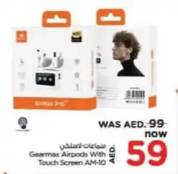 Nesto Gearmax Airpods With Touch Screen AM-10 offer