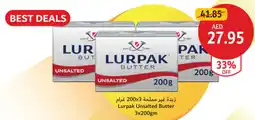 Union Coop Lurpak Unsalted Butter offer