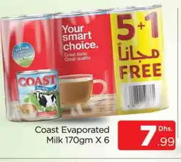Al Madina COAST Evaporated Milk offer