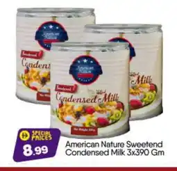 Bigmart AMERICAN NATURE Condensed Milk offer