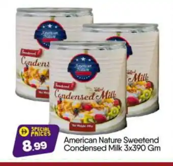 Bigmart AMERICAN NATURE Condensed Milk offer