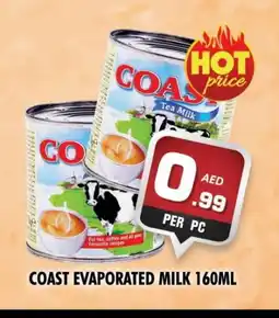 Night to Night Hypermarket COAST Evaporated Milk offer