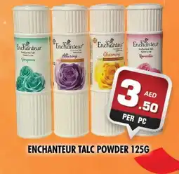Night to Night Hypermarket Enchanteur Talcum Powder offer