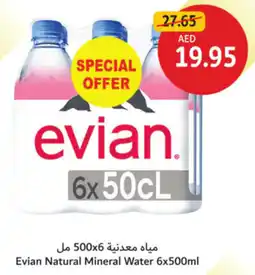 Union Coop Evian Natural Mineral Water offer