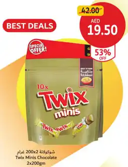 Union Coop Twix Minis Chocolate offer