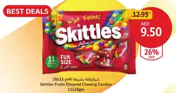 Union Coop Skittles Fruits Flavored Chewing Candies offer