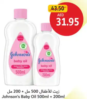 Union Coop Johnson's Baby Oil offer