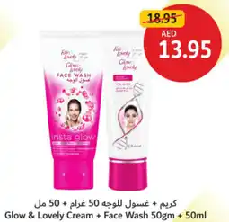 Union Coop Glow & Lovely Cream + Face Wash offer