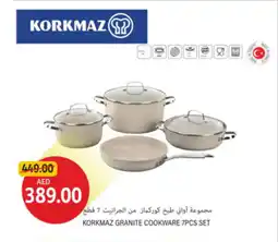 Union Coop Korkmaz granite cookware set offer
