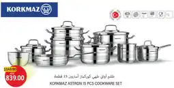 Union Coop Korkmaz astron cookware set offer