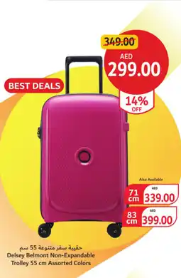Union Coop Delsey Belmont Non Expandable Trolley Colors offer