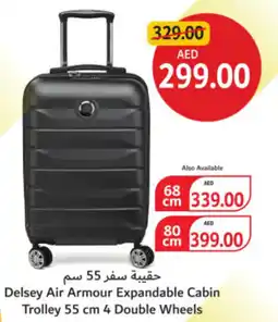 Union Coop Delsey Air Armour Expandable Cabin Trolley  4 Double Wheels offer