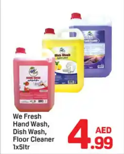 Day To Day We Fresh Hand Wash Dish Wash Floor Cleaner offer