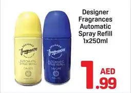 Day To Day Designer fragrances automatic spray refill offer