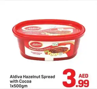 Day To Day Aldiva Hazelnut Spread with Cocoa offer