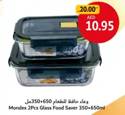 Union Coop Mondex 2Pcs Glass Food Saver offer