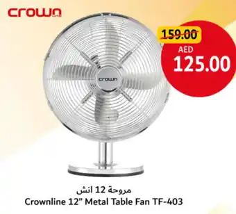 Union Coop Crownline 12" Metal Table Fan TF-403 offer