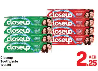 Day To Day CLOSE UP Toothpaste offer