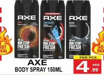 Friday Center Axe Body Spray offer