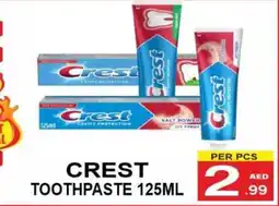Friday Center Crest Toothpaste offer