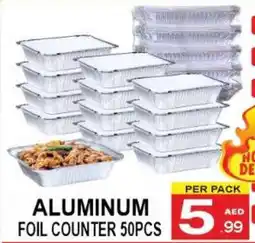 Friday Center Aluminum foil counter offer
