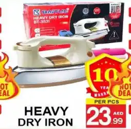 Friday Center Heavy dry iron offer