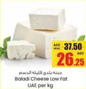 Armed forces cooperative society Baladi Cheese Low Fat UAE offer
