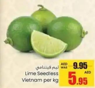 Armed forces cooperative society Lime Seedless offer