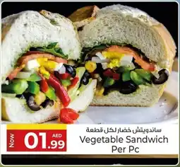 Kenz Hypermarket Vegetable Sandwich offer