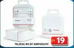 Grand Hyper Market Telzeal W2 Bt Airpods/pc offer
