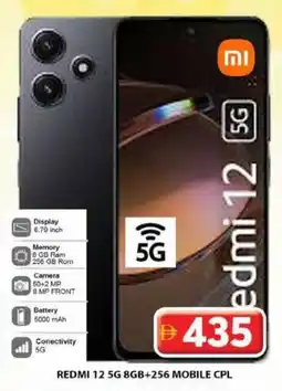 Grand Hyper Market Redmi 12 5G 8GB+256 Mobile CPL offer
