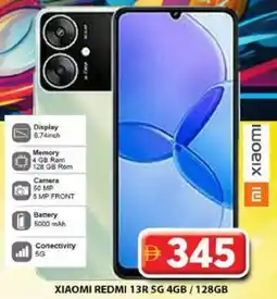 Grand Hyper Market Xiaomi Redmi 13R 5G 4GB/128GB offer