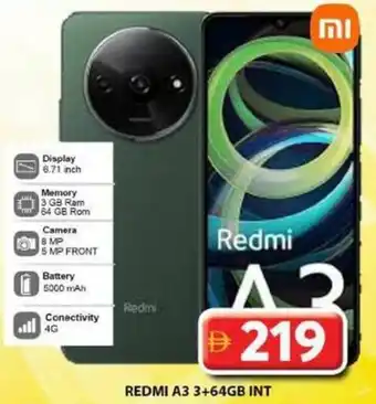 Grand Hyper Market Redmi A3 3+64GB INT offer