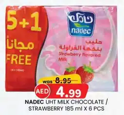 KM Trading Nadec uht milk chocolate / strawberry offer