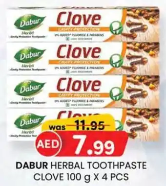 KM Trading Dabur herbal toothpaste clove offer