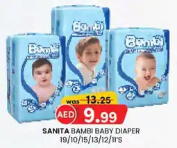 KM Trading Sanita bambi baby diaper offer