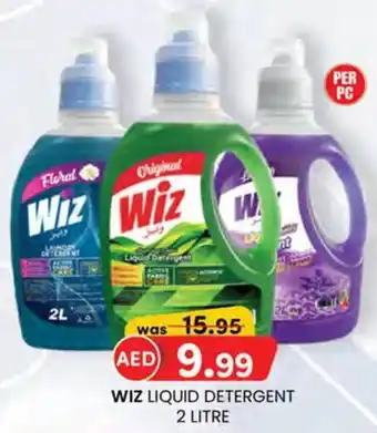 KM Trading Wiz liquid detergent offer