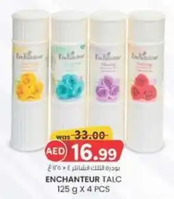 KM Trading Enchanteur talc offer