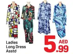 Day To Day Ladies Long Dress Asstd offer
