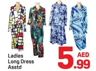 Day To Day Ladies Long Dress Asstd offer