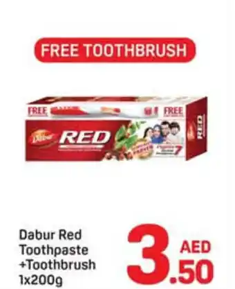 Day To Day Dabur red toothpaste +toothbrush offer