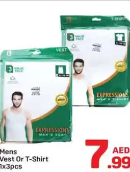 Day To Day Mens Vest Or T-Shirt offer