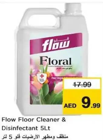 Nesto Flow floor cleaner & disinfectant offer