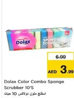 Nesto Dolax Color Combo Sponge Scrubber 10'S offer